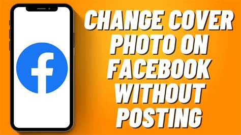 facebook update cover photo without posting|How to Change Facebook Cover Photo Without Posting